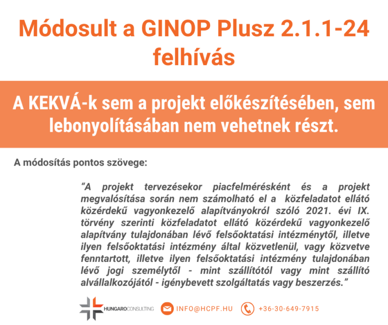 Kizárták a KEKVÁ-kat a fókuszterületi KFI-pályázatokból