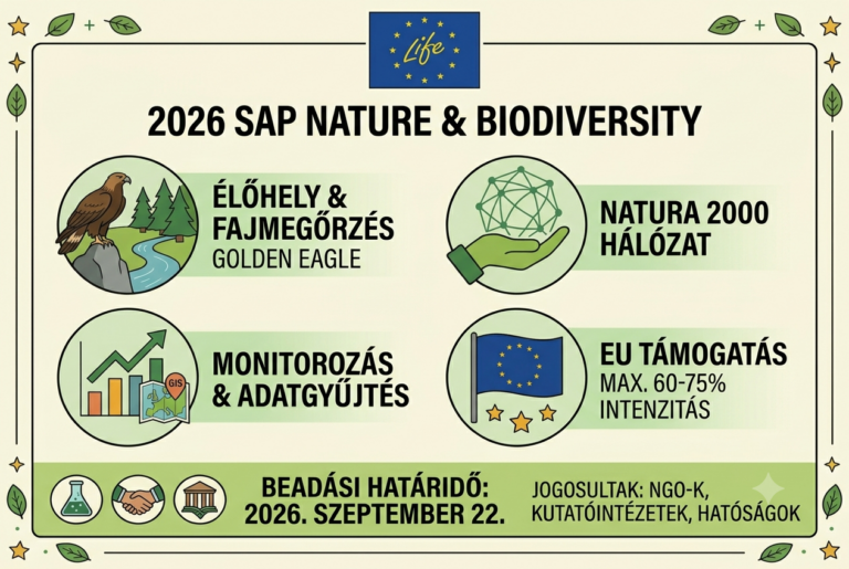 LIFE-2026-SAP-NAT-NATURE pályázati összefoglaló